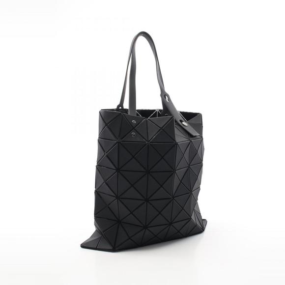 Bao Issey Miyake LUCENT BASICS 6 x Tote Bag, Coated Canvas, Women's, Black - Picture 2 of 8